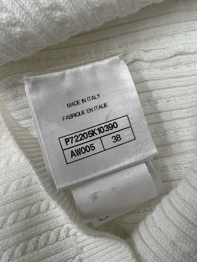 Chanel Chanel White knitted suspender vest Size XS / US 0-2 / IT 36-38 - 5 Thumbnail