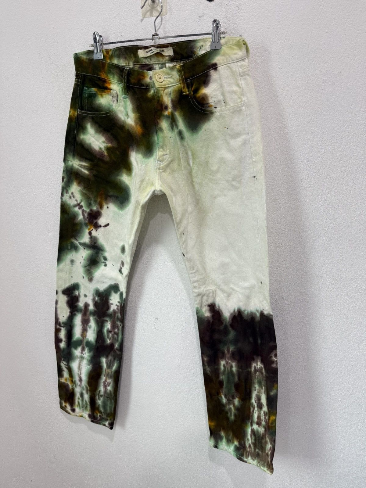 Junya Watanabe Comme Des Garcons AD2001 Junya Watanabe Dye Splash Denim Size US 28 / EU 44 - 3 Thumbnail