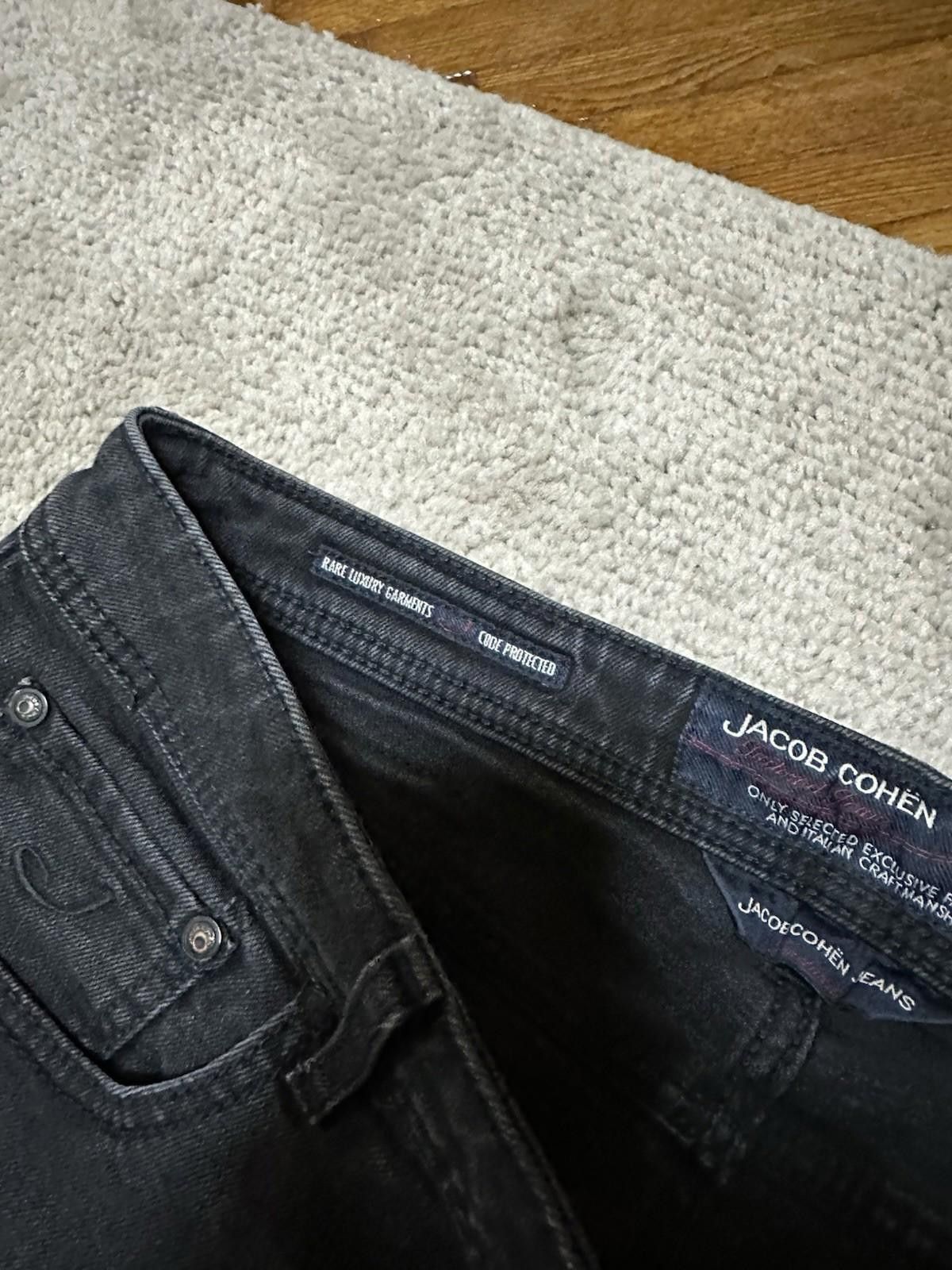 Jacob Cohen JACOB COHEN Black Stretch Handmade Tailored Jeans Size 38 Size US 38 / EU 54 - 6 Thumbnail