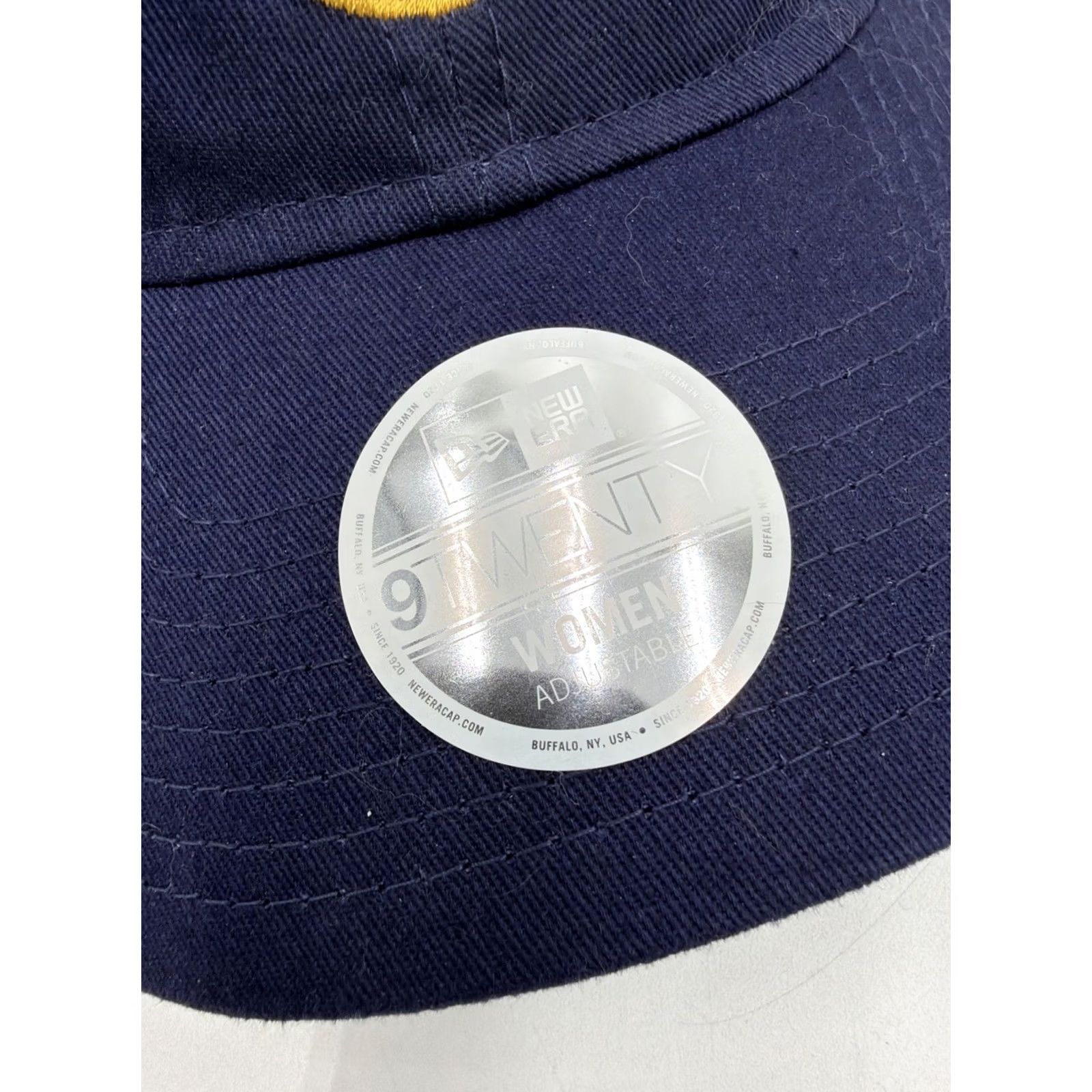 New Era VINTAGE: No (omit) Milwaukee Brewers New Era 9TWENTY Women Hat Blue One Size Size ONE SIZE - 2 Thumbnail