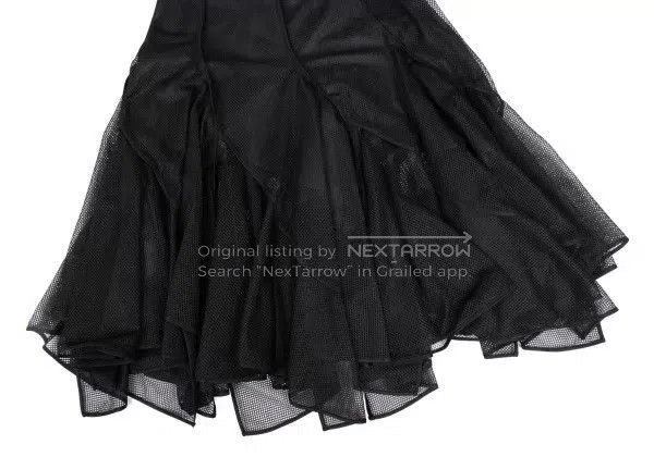 Junya Watanabe Junya Watanabe size XS Black Retro Design Skirt Size 23" - 7 Thumbnail