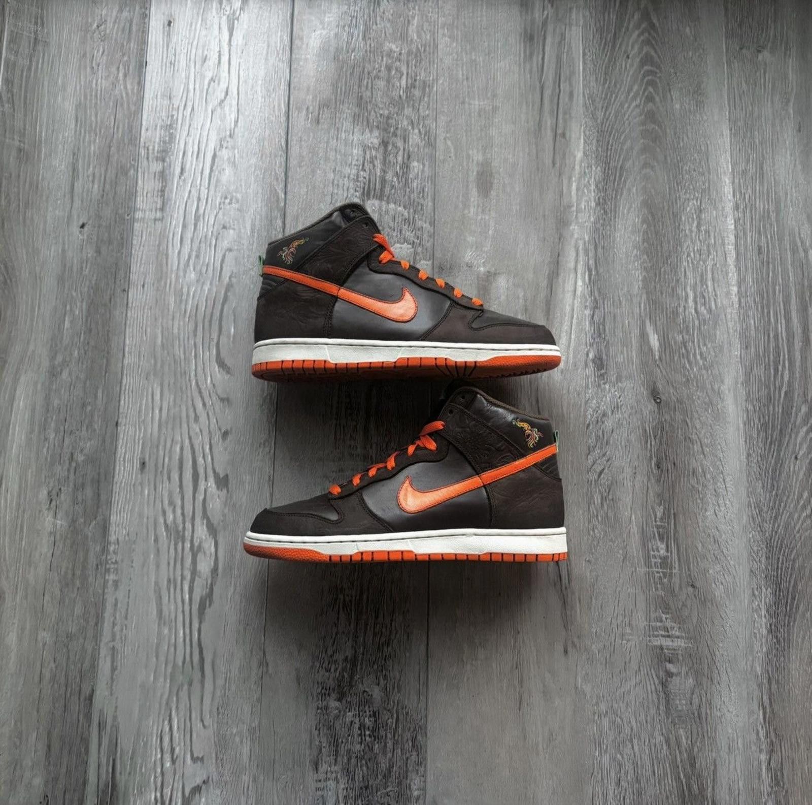 Nike NIKE • Dunk High Premium "Cinder/Brown" (9M) Size US 9.5 / EU 42-43 - 1 Thumbnail