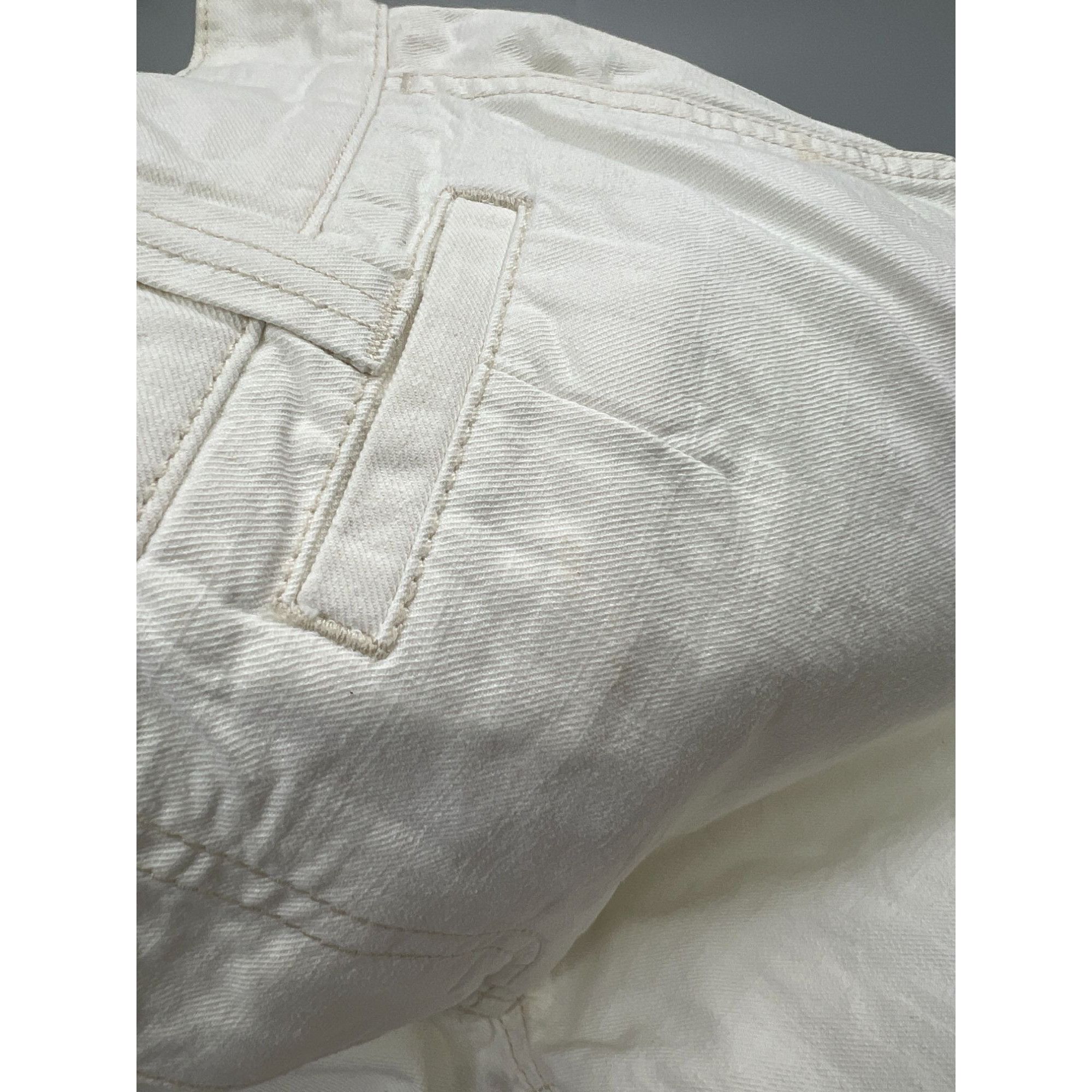 Dolce & Gabbana Dolce & Gabbana Big Logo White Denim Jeans Pants (Y0974) Size US 36 / EU 52 - 7 Thumbnail