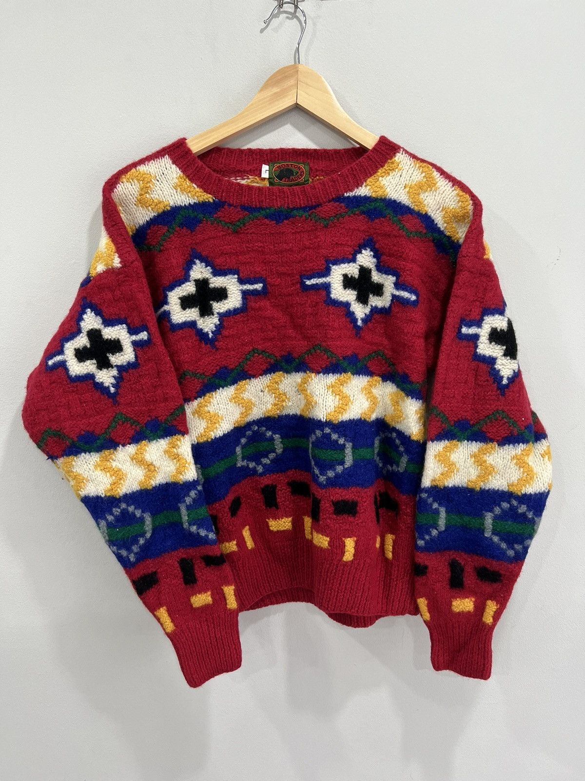 Boston Traders Vintage Boston Traders Knit Sweater Size US S / EU 44-46 / 1 - 1 Thumbnail