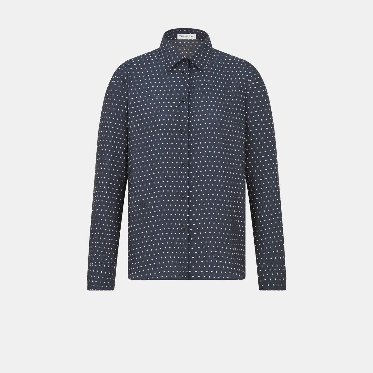 Dior o1bcso1str0225 Blouse in Navy Blue Size M / US 6-8 / IT 42-44 - 1 Thumbnail