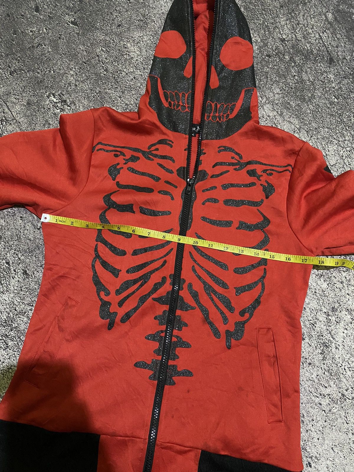 Hysteric Glamour × If Six Was Nine × Japanese Brand Y2k Intheattic skull ifsixwasnine zip hoodie Size US M / EU 48-50 / 2 - 12 Thumbnail