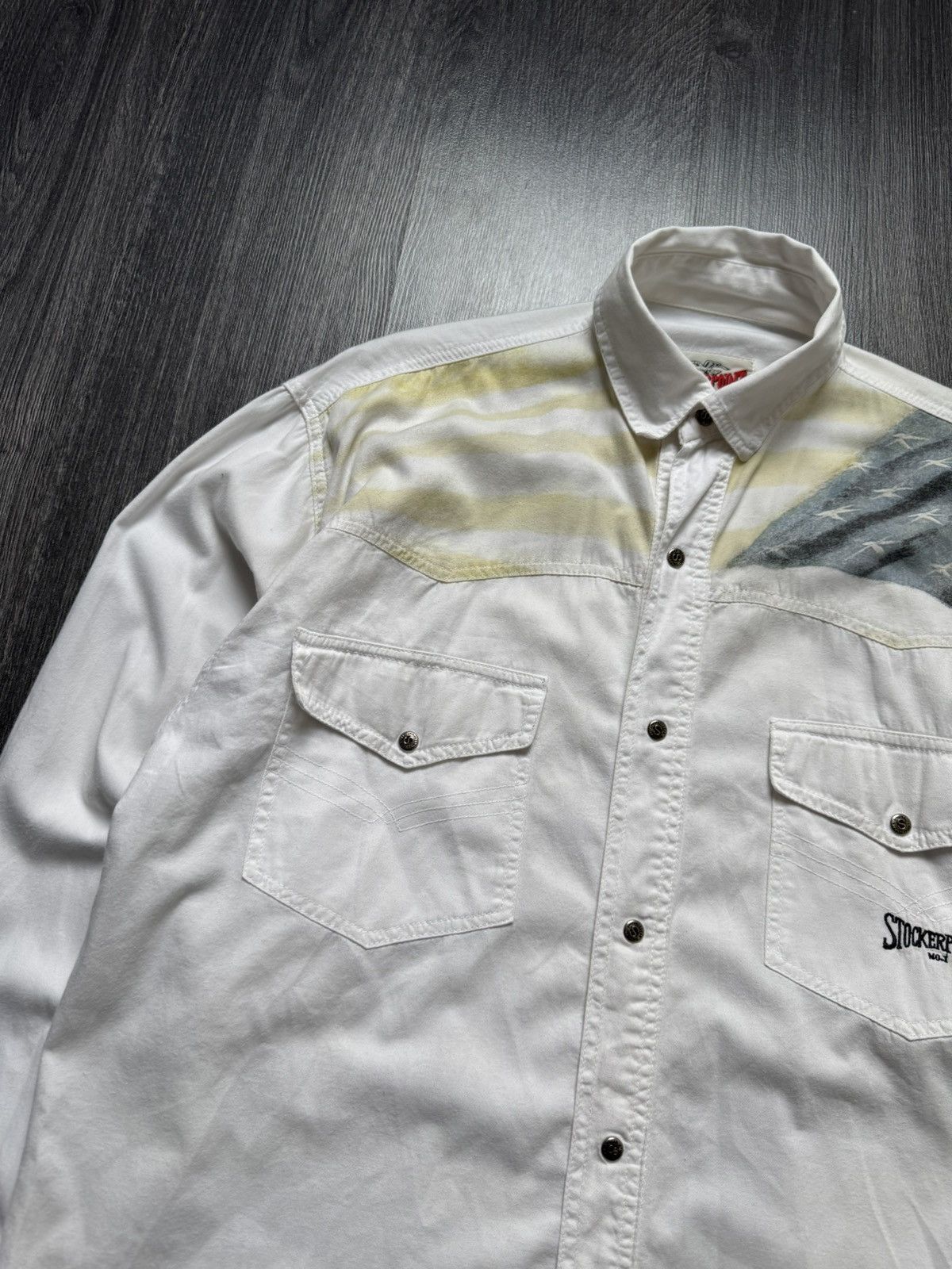Vintage 90s Vintage Crazy Stockerpoint American Eagle Shirt Size US M / EU 48-50 / 2 - 3 Thumbnail