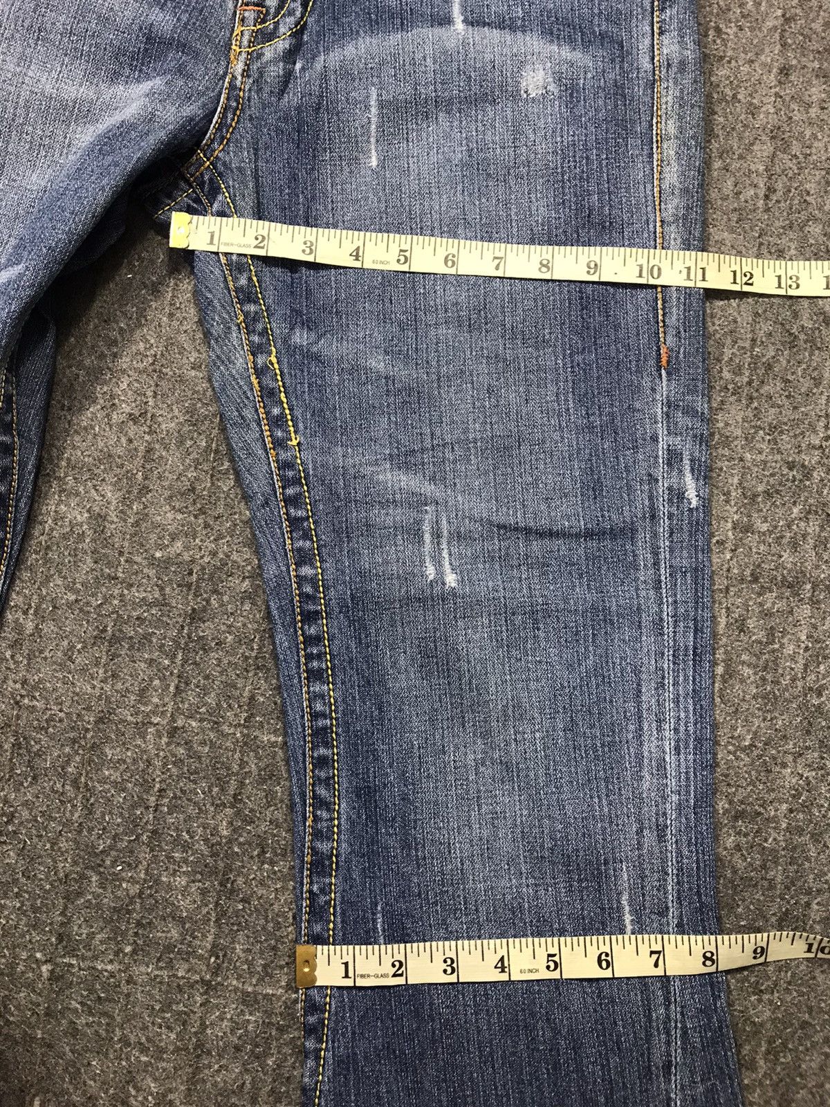 True Religion True Religion Joey Big T Usa Flaps Pocket Indigo Low Rise Size 32" / US 10 / IT 46 - 14 Thumbnail