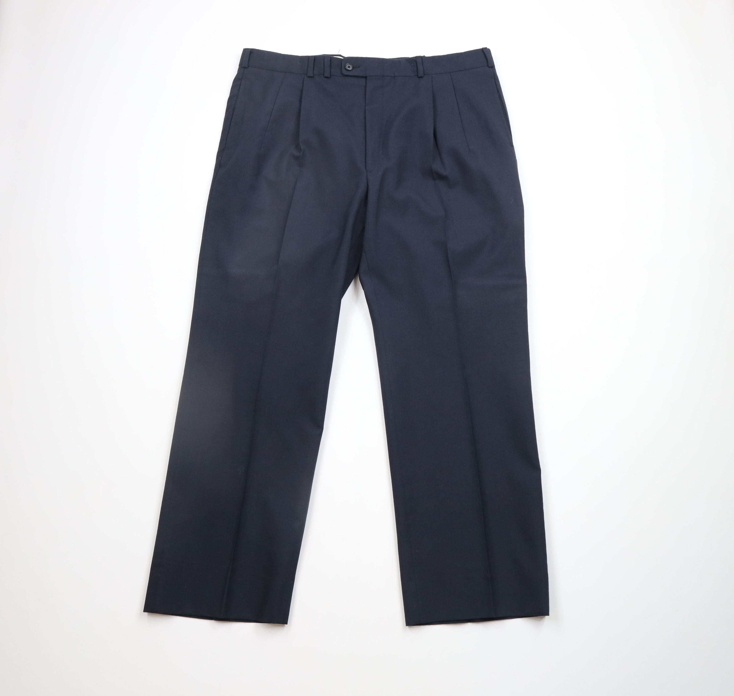 Vintage Vintage 70s Streetwear Wool Wide Leg Bell Bottoms Pants USA Size US 38 / EU 54 - 1 Thumbnail