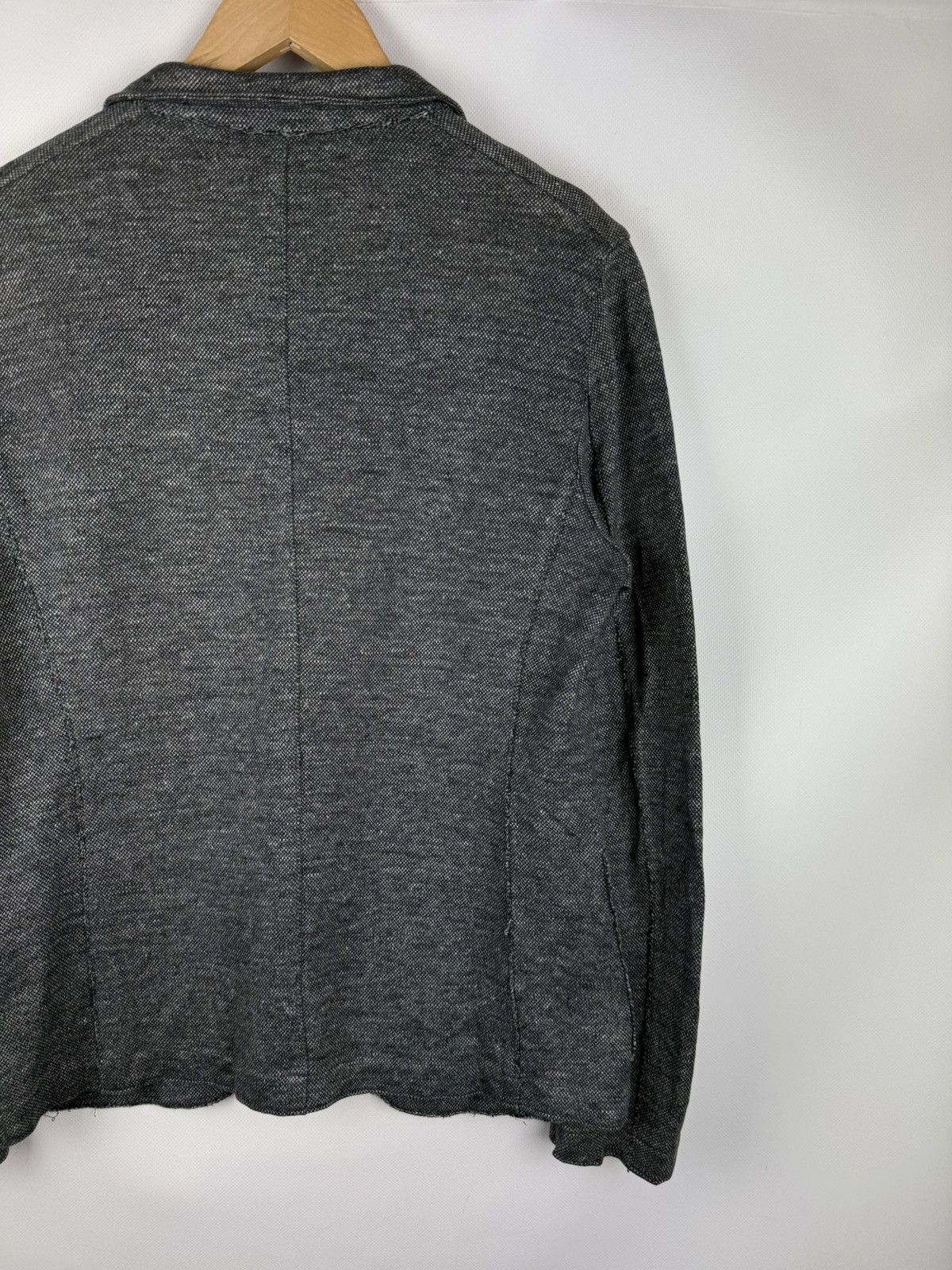 Harris Wharf London Harris Wharf London Cotton / Linen Unlined Blazer Jacket Size 38R - 12 Thumbnail