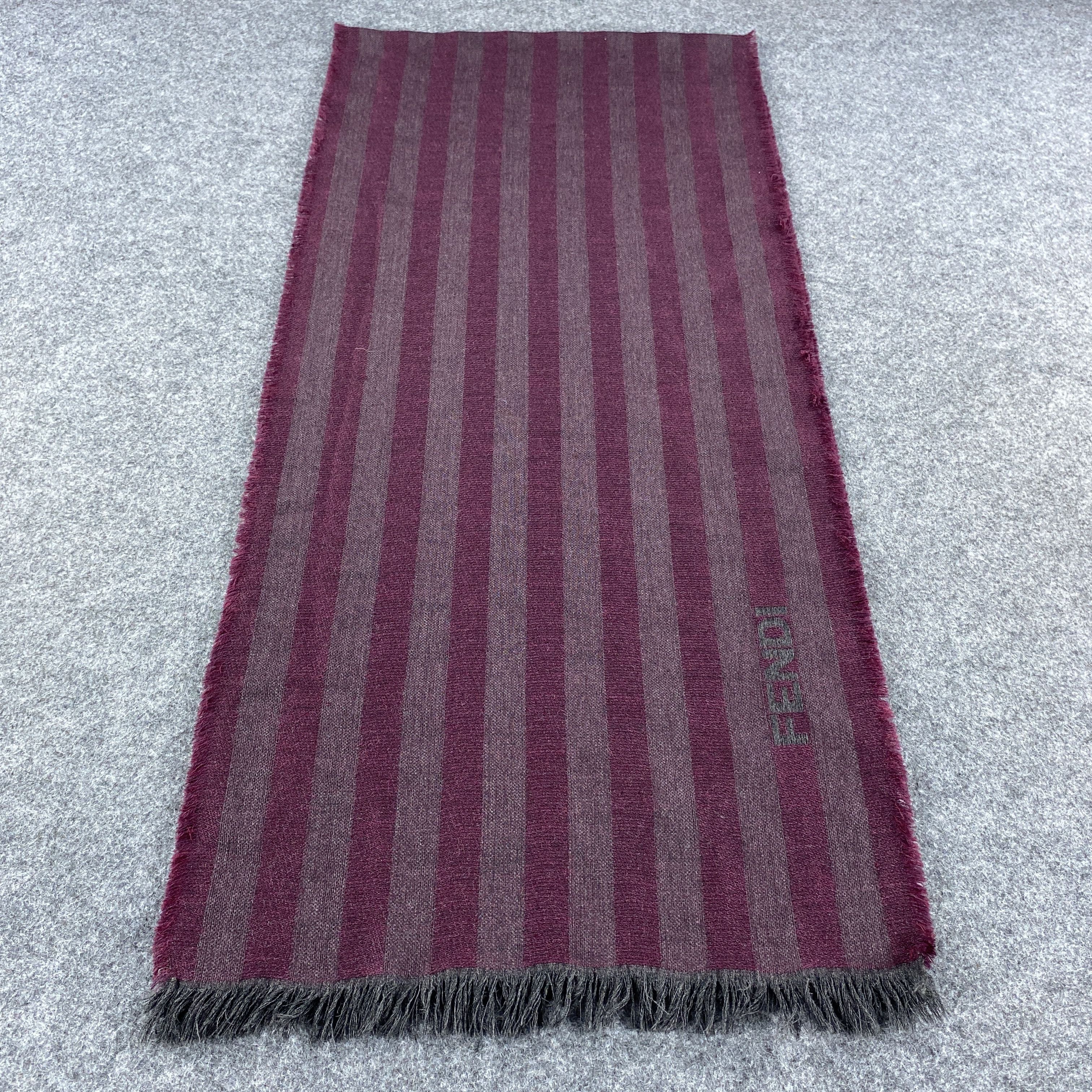 Fendi × Vintage GF10424 Fendi Scarf Neck Wear Muffler Size ONE SIZE - 3 Thumbnail