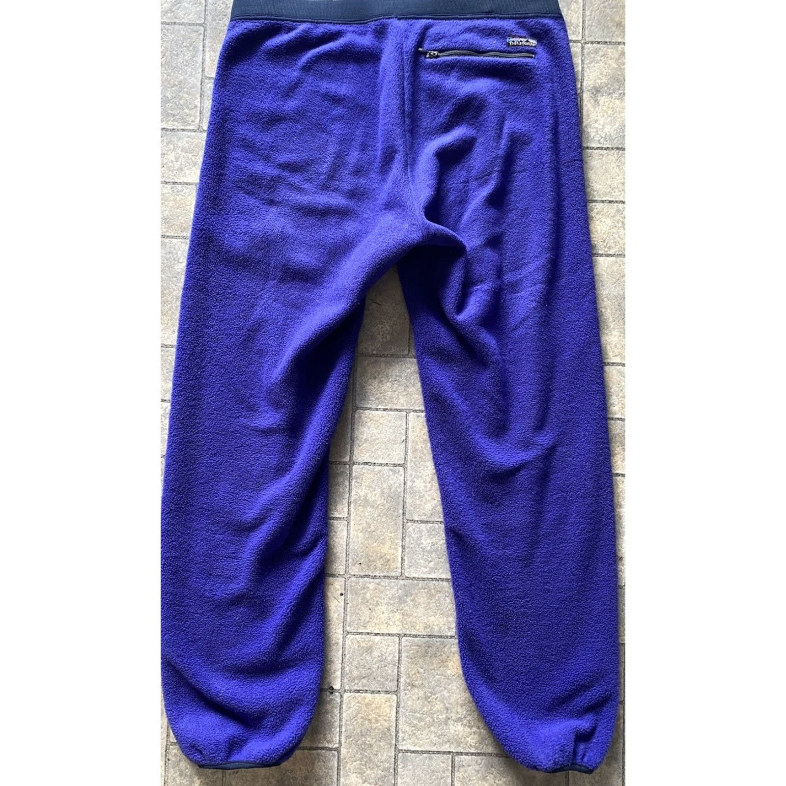 Patagonia VINTAGE Patagonia Sweatpants Blue Indigo L Men USA 25681 Activewear Pants Size US 33 - 2 Thumbnail