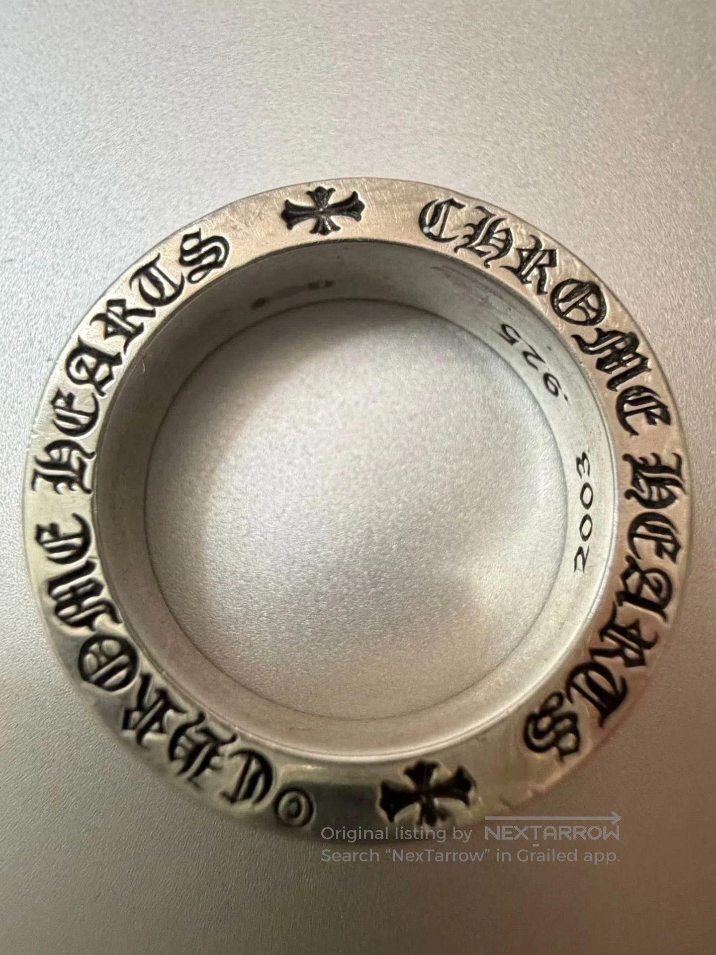 Chrome Hearts Chrome Hearts Forever Ring Size 8. Size ONE SIZE - 7 Thumbnail