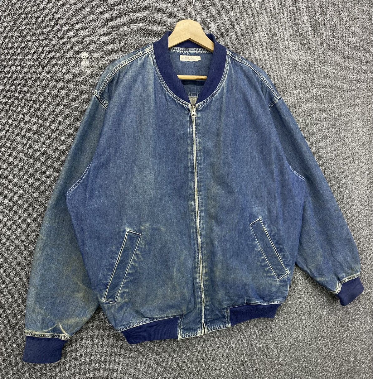 Dunlop Vintage Dunlop International Denim Jacket Size US L / EU 52-54 / 3 - 3 Thumbnail