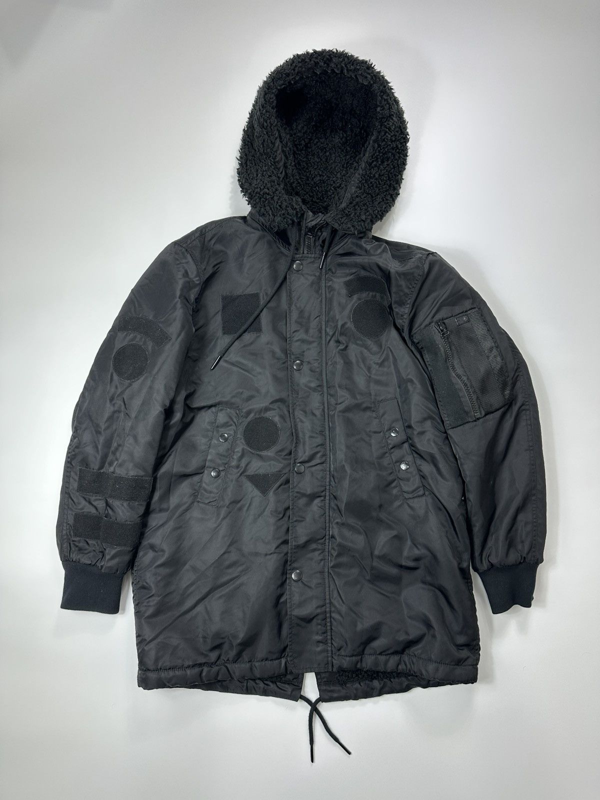 Diesel Diesel Parka Fleece Men's M Size Black Size US M / EU 48-50 / 2 - 1 Thumbnail