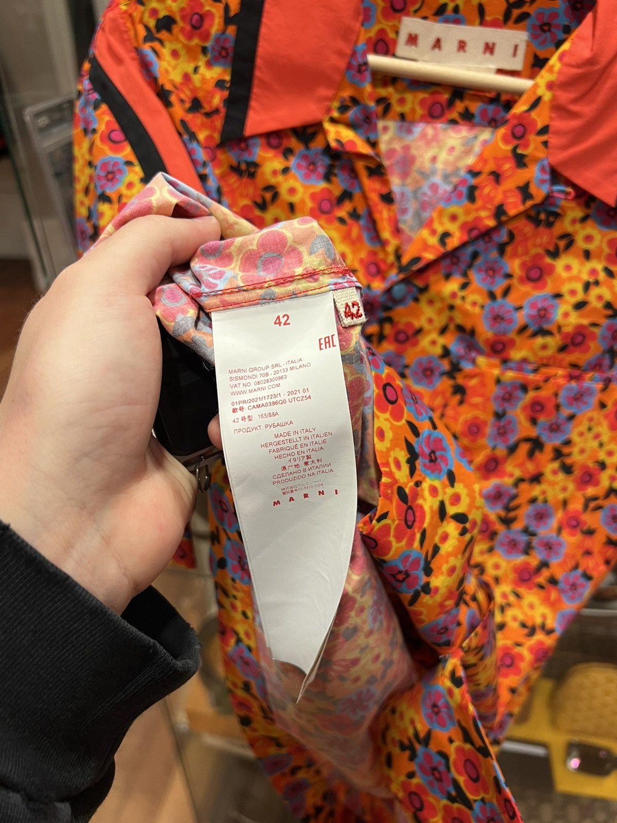 Marni Marni floral button up bowling shirt Size US M / EU 48-50 / 2 - 4 Thumbnail