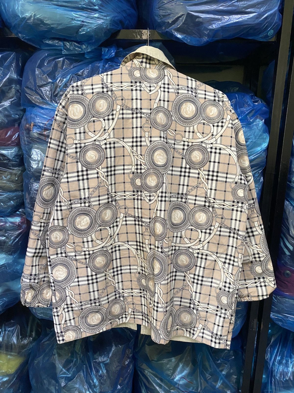 Japanese Brand VINTAGE ORECHI EXCLUSIVE DESIGN REVERSIBLE JACKET Size US M / EU 48-50 / 2 - 6 Thumbnail