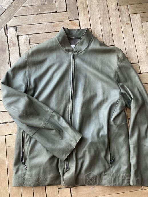 Armani Collezioni Armani Collezioni Leather Jacket Size US M / EU 48-50 / 2 - 1 Thumbnail
