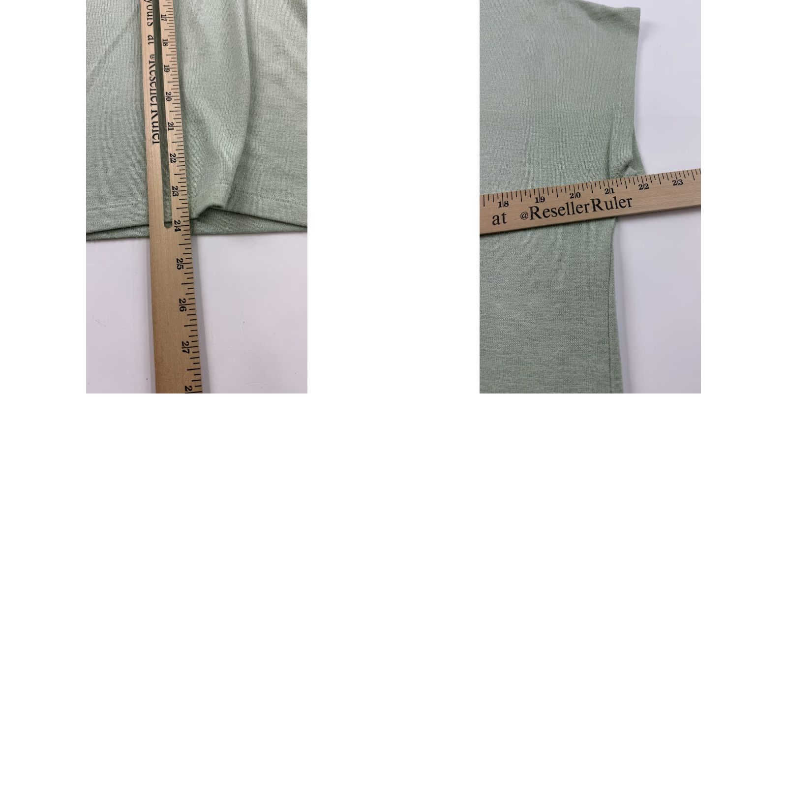 Orvis Orvis Shirt Womens Medium Sage Green V-Neck Short Sleeve Stretch Casual Soft Size M / US 6-8 / IT 42-44 - 8 Thumbnail