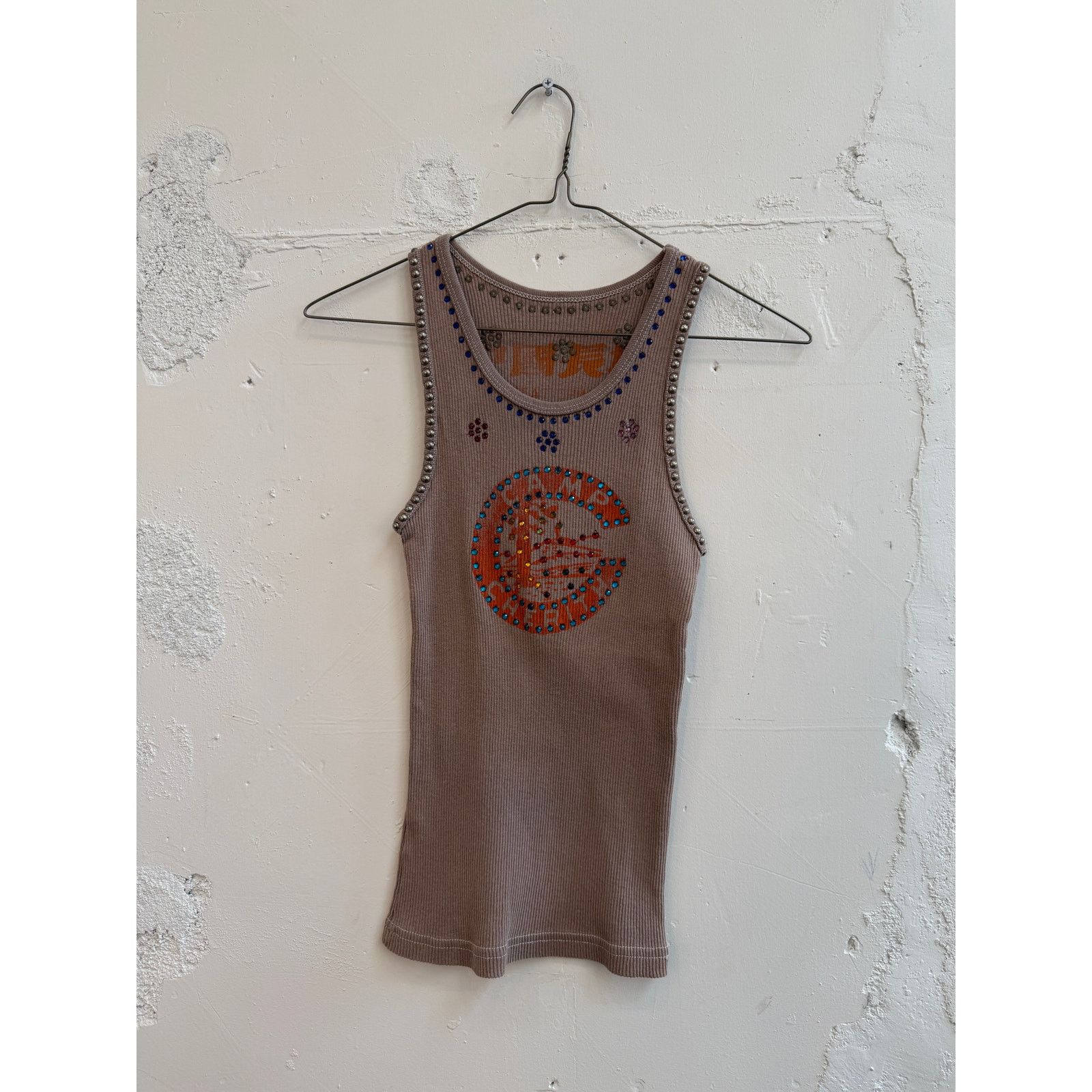 The Great China Wall Great China Wall x Hot Mess Tie Dye Studded Tank Top Size M / US 6-8 / IT 42-44 - 1 Thumbnail