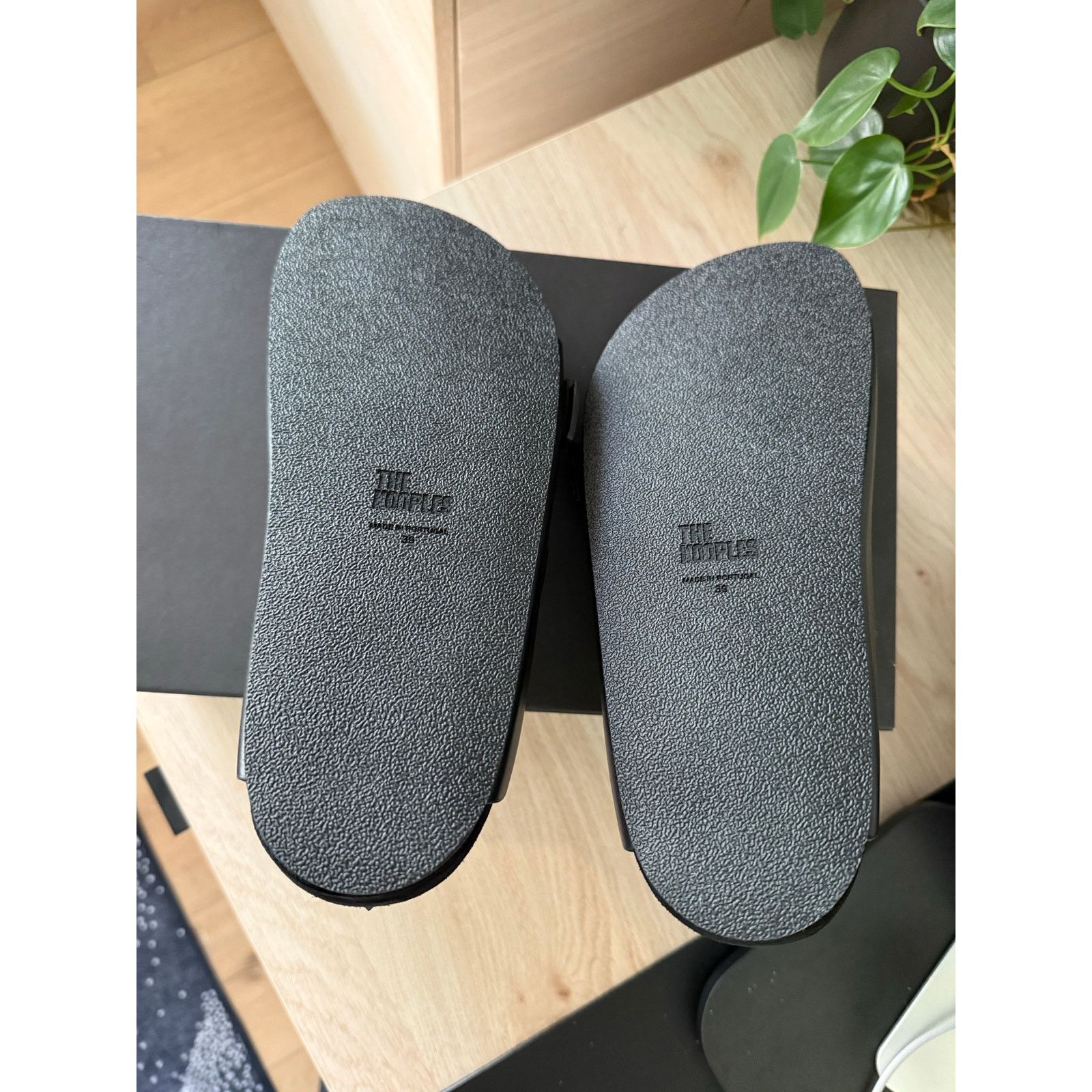The Kooples $365 New The Kooples Black Leather Studded Sandals Fr 39 / 8 Size US 8 / IT 38 - 8 Thumbnail