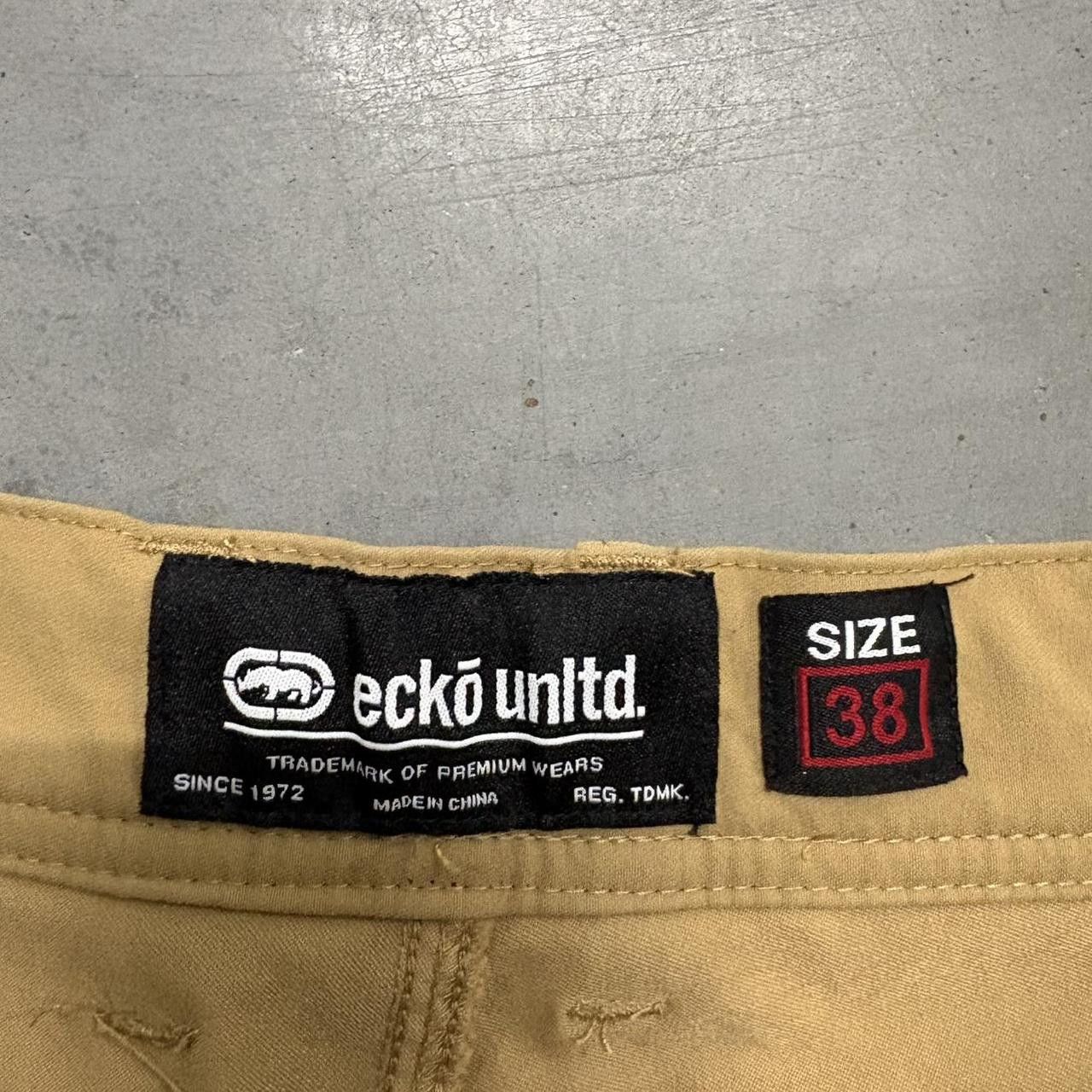 Ecko Unltd. Crazy Vintage Y2K/2000s Baggy Ecko Unltd. skater Style Cargo Shorts! Size US 36 / EU 52 - 3 Thumbnail