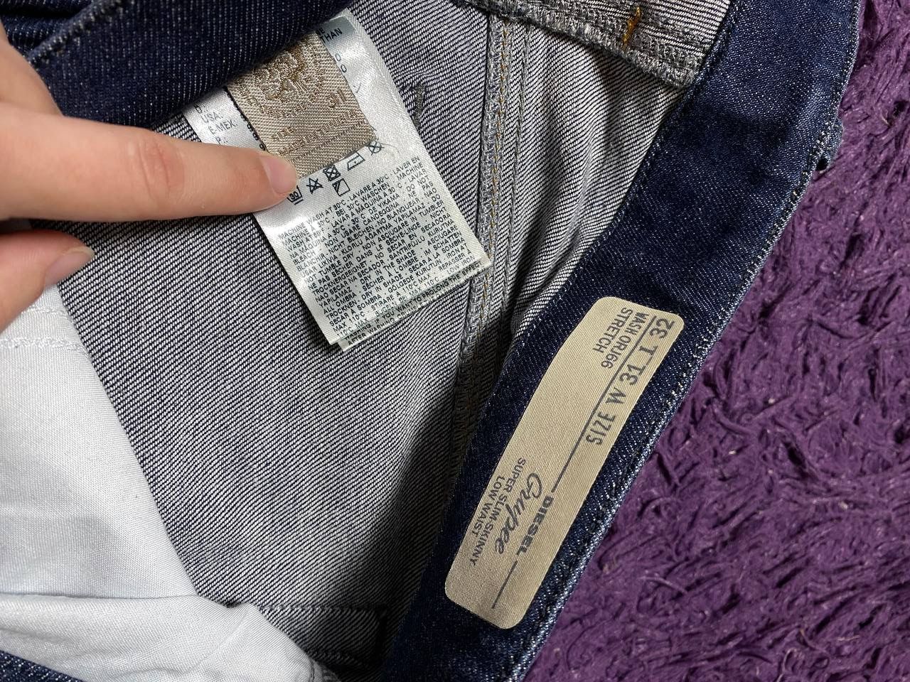 Diesel Diesel Jeans Size 31" - 2 Thumbnail