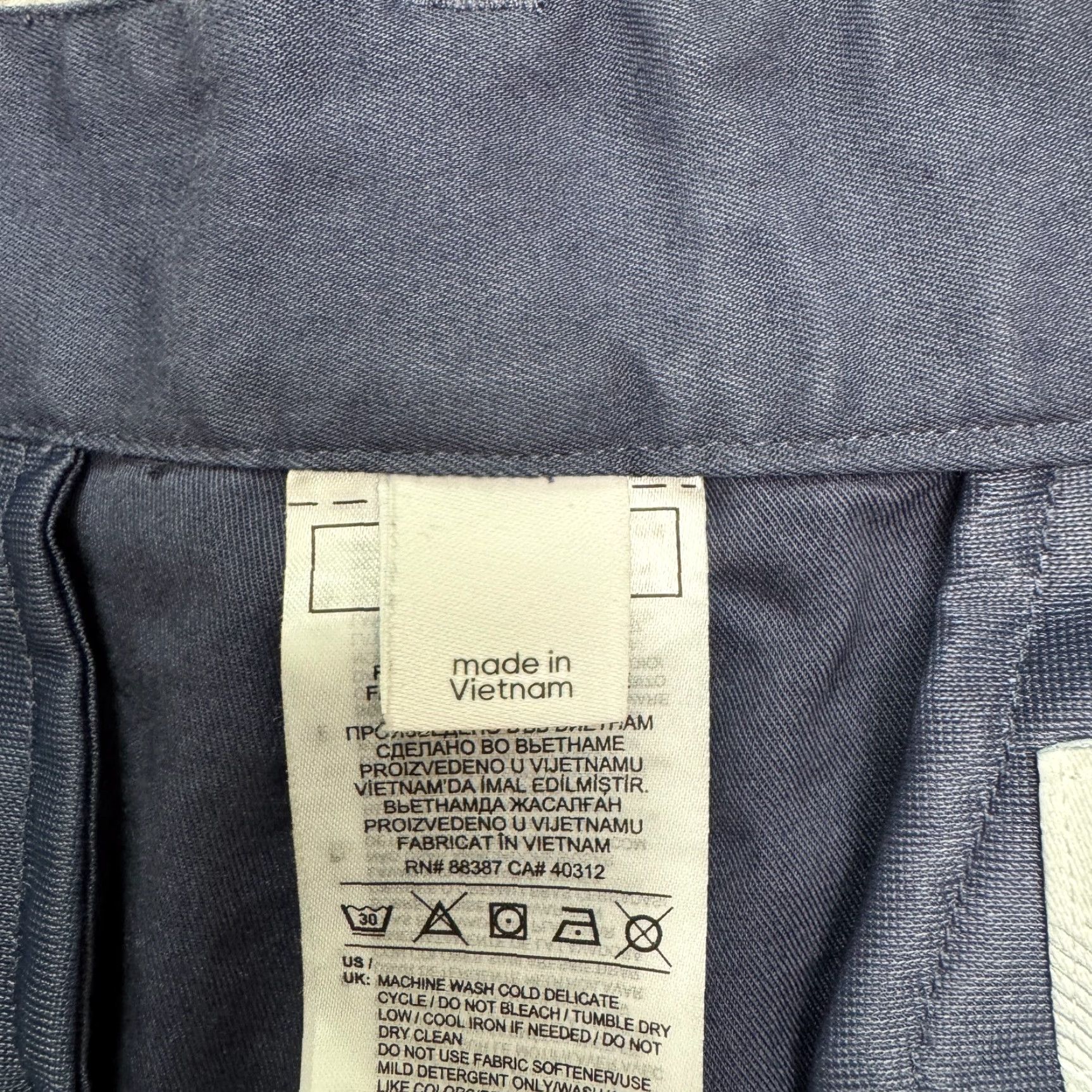 Adidas Adidas Adicross Golf Pants Mens 34x34 Navy Blue Straight Leg Performance Activewear Size US 34 / EU 50 - 7 Thumbnail