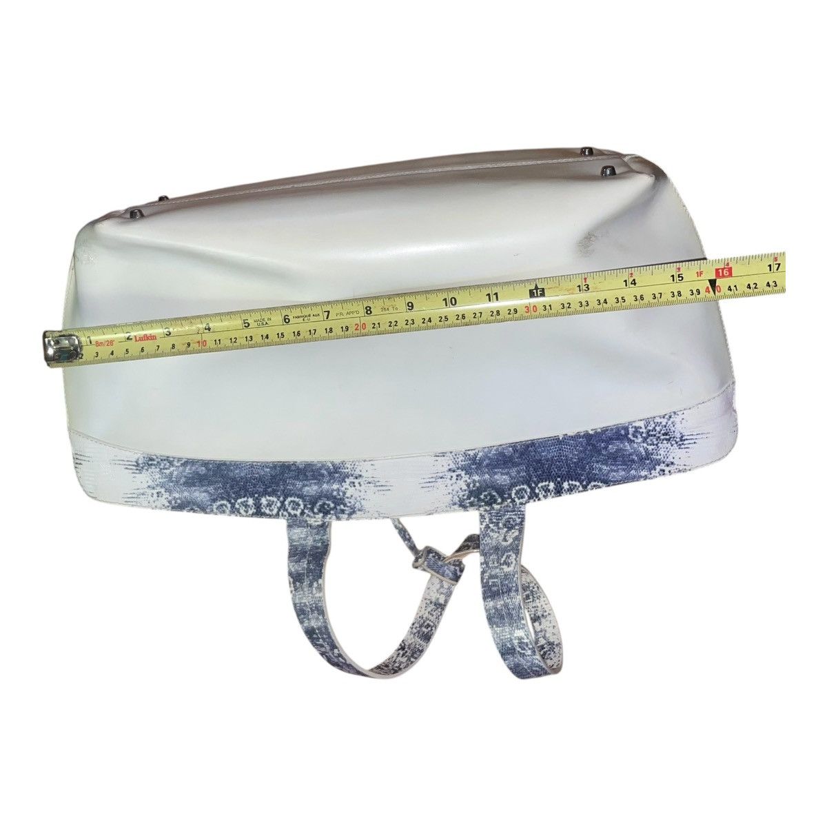 Furla FURLA Tote White Design Leather Shoulder Hand Bag Purse Size ONE SIZE - 12 Thumbnail