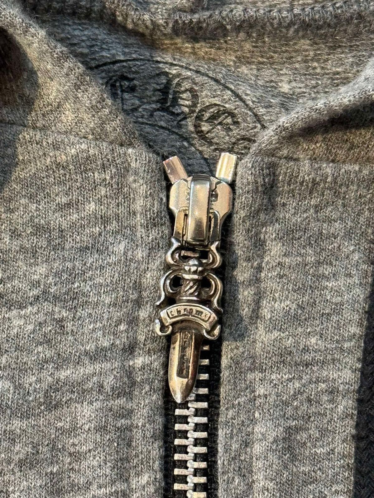 Chrome Hearts Chrome Hearts Triple Cross Horseshoe Zip Womens Hoodie Size XS / US 0-2 / IT 36-38 - 12 Thumbnail
