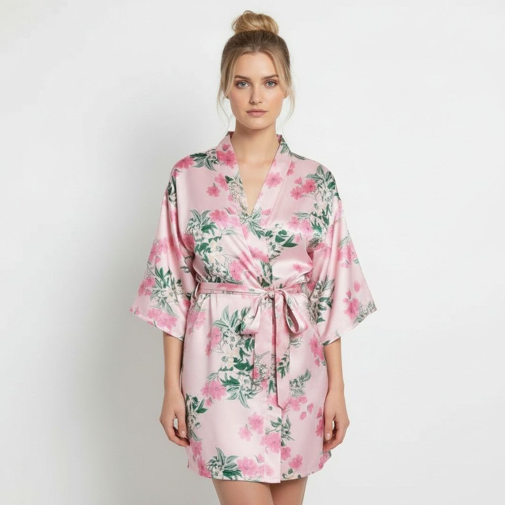 Victoria's Secret Victoria's Secret Very Sexy Floral 4-Piece Silk Gift Set, S Size ONE SIZE - 5 Thumbnail