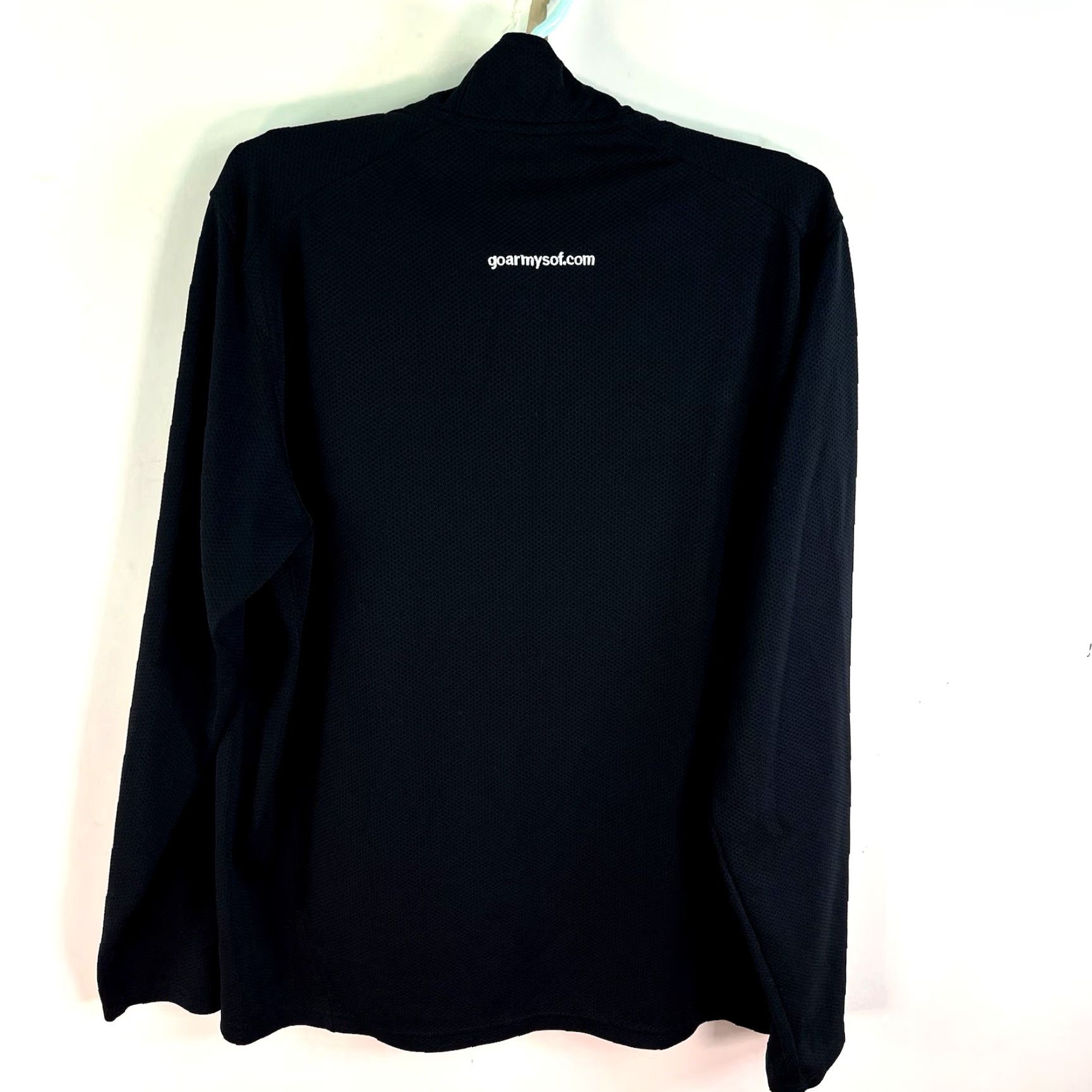 Vintage Airborn US Army Special Ops 1/4 Zip Activewear Sweatshirt Mens Size L Black Size US L / EU 52-54 / 3 - 5 Thumbnail