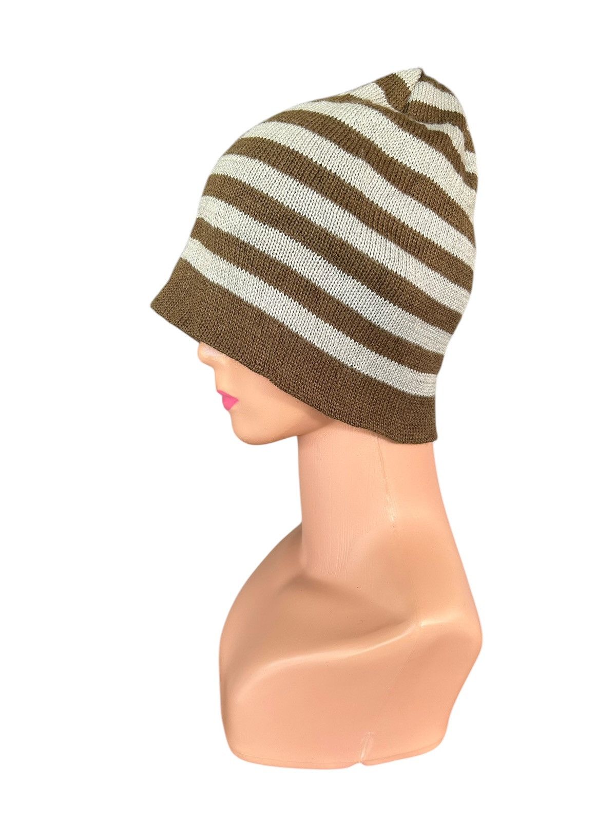 Japanese Brand × Kapital × Vintage Stripe Japanese Style Beanie Hats Size ONE SIZE - 3 Thumbnail
