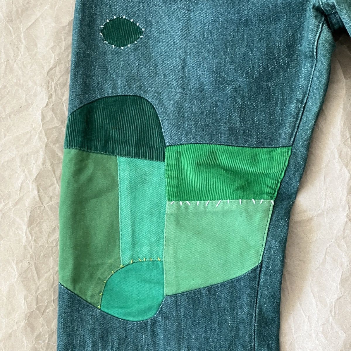 Kapital Kapital patch jeans Size 27" / US 4 / IT 40 - 2 Thumbnail