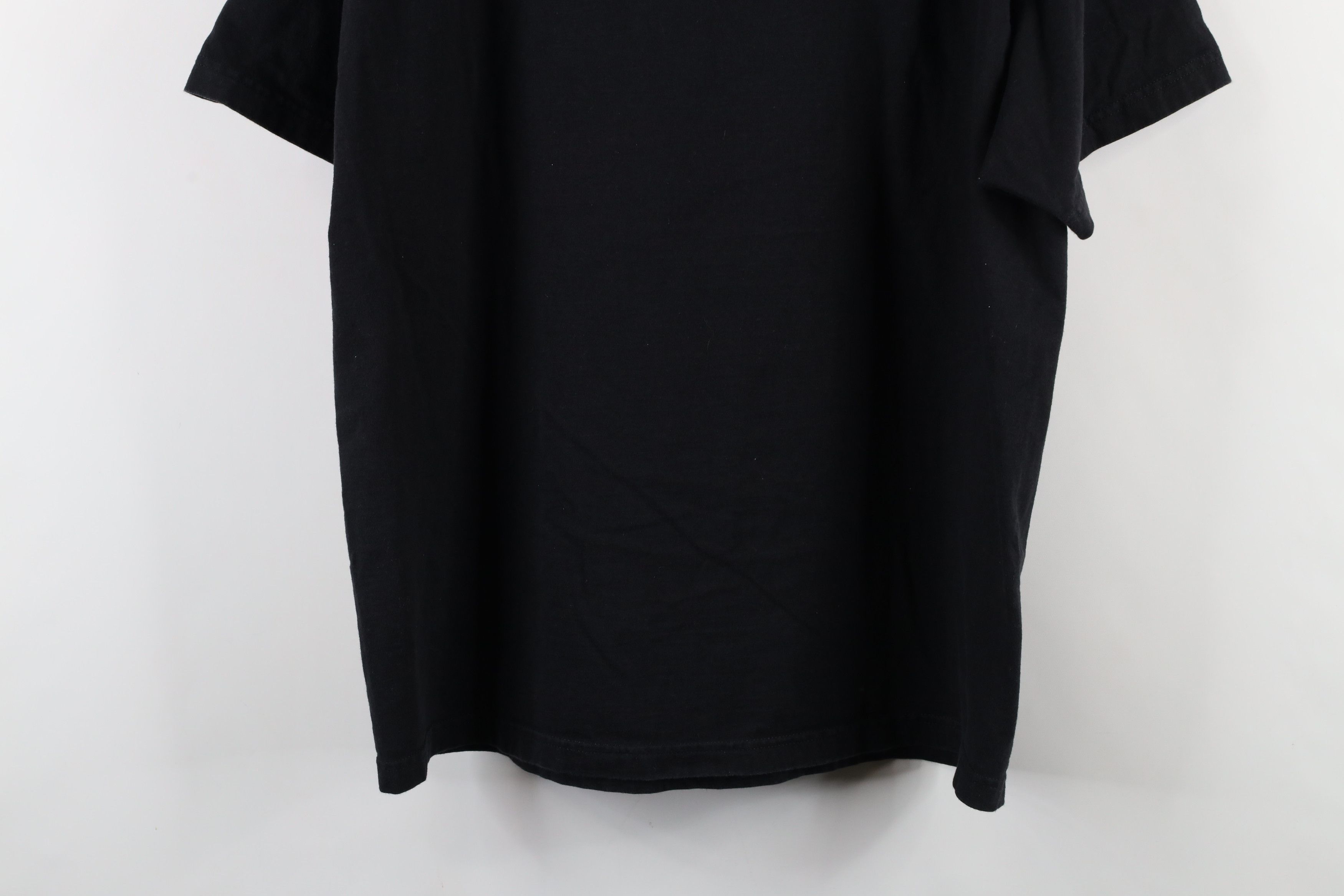 Vintage Vintage 90s Streetwear Cotton Short Sleeve T-Shirt Black Size US XL / EU 56 / 4 - 13 Thumbnail