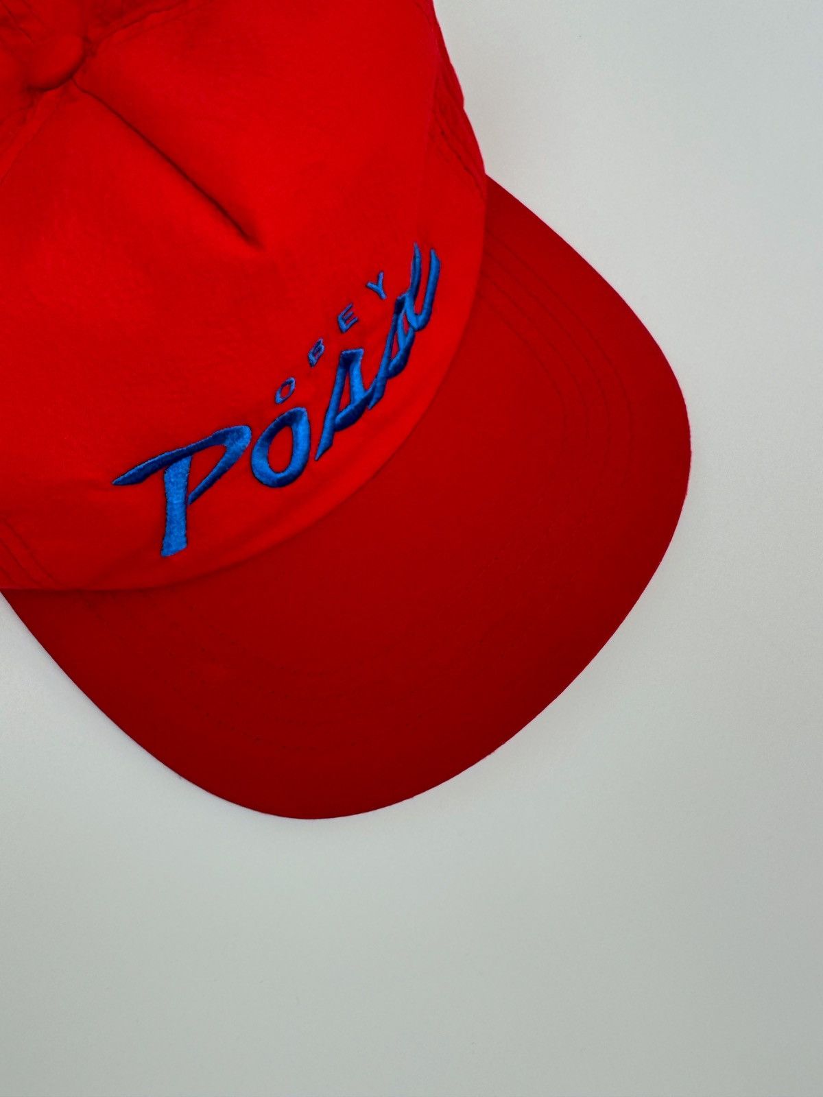 Obey Obey Posse Red Snap Back Cap Size ONE SIZE - 6 Thumbnail