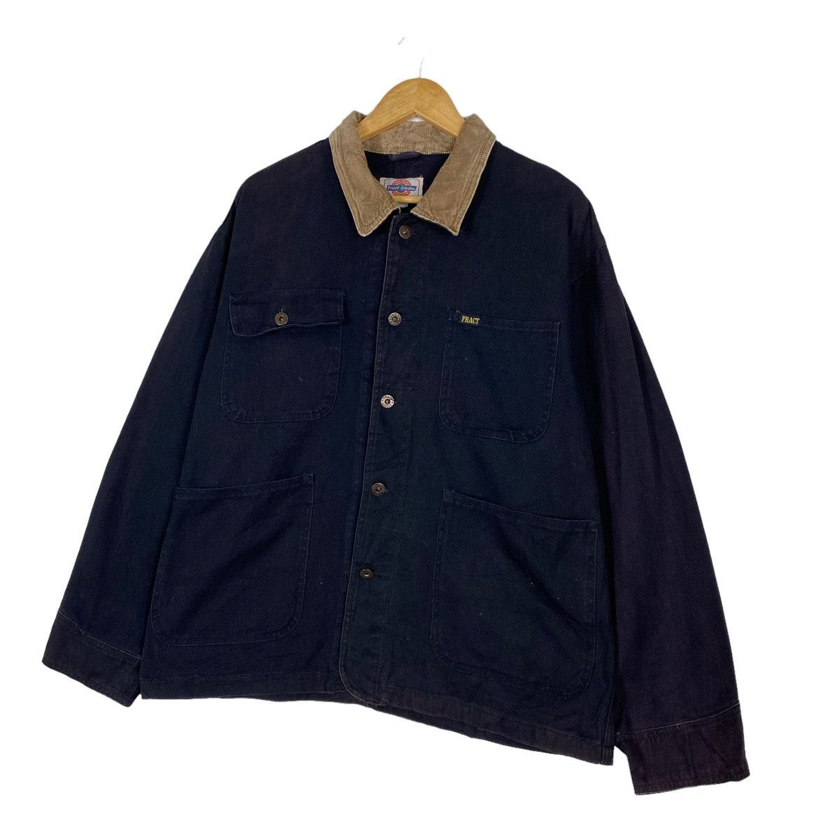 Japanese Brand Pract Studio Chore Jacket Inspired Carhatt Detroit Size US L / EU 52-54 / 3 - 2 Thumbnail