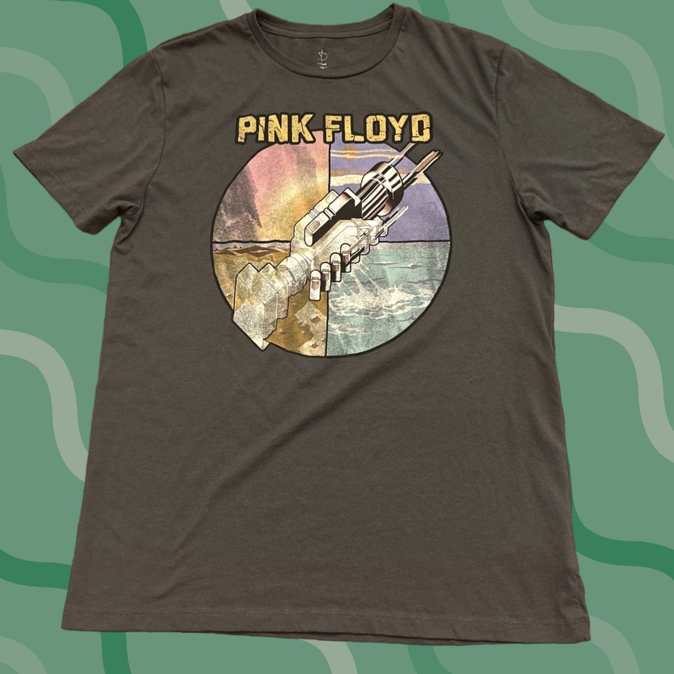 Vintage VINTAGE Pink Floyd Shirt M Gray Welcome To The Machine Music Rock Band Mens T-Shirt Size US M / EU 48-50 / 2 - 1 Thumbnail