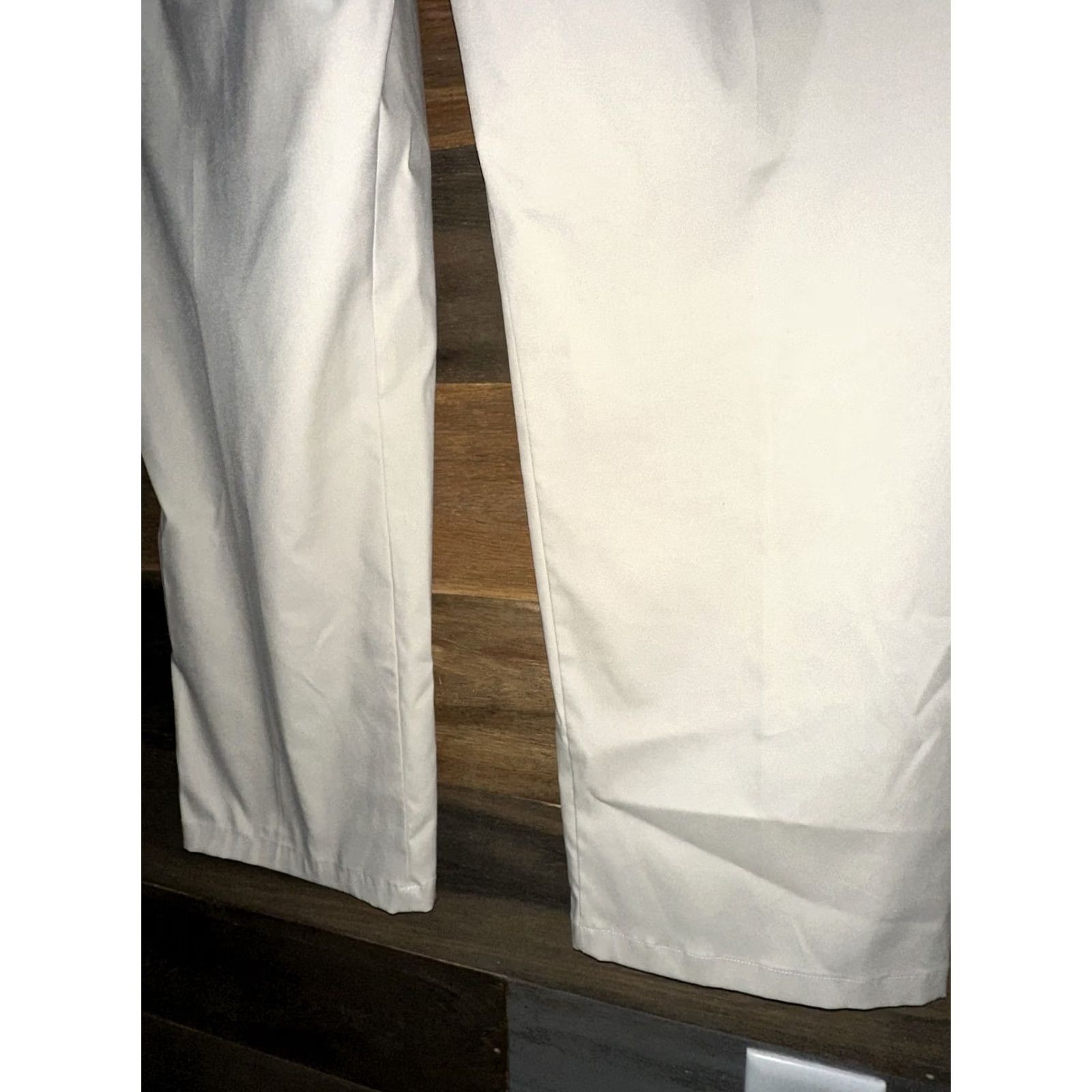 Vintage Greyson Golf Pants Mens 38x27 Beige Hemmed Regular Fit Size US 38 / EU 54 - 7 Thumbnail