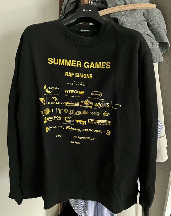 Raf simons summer games on sale sweatshirt