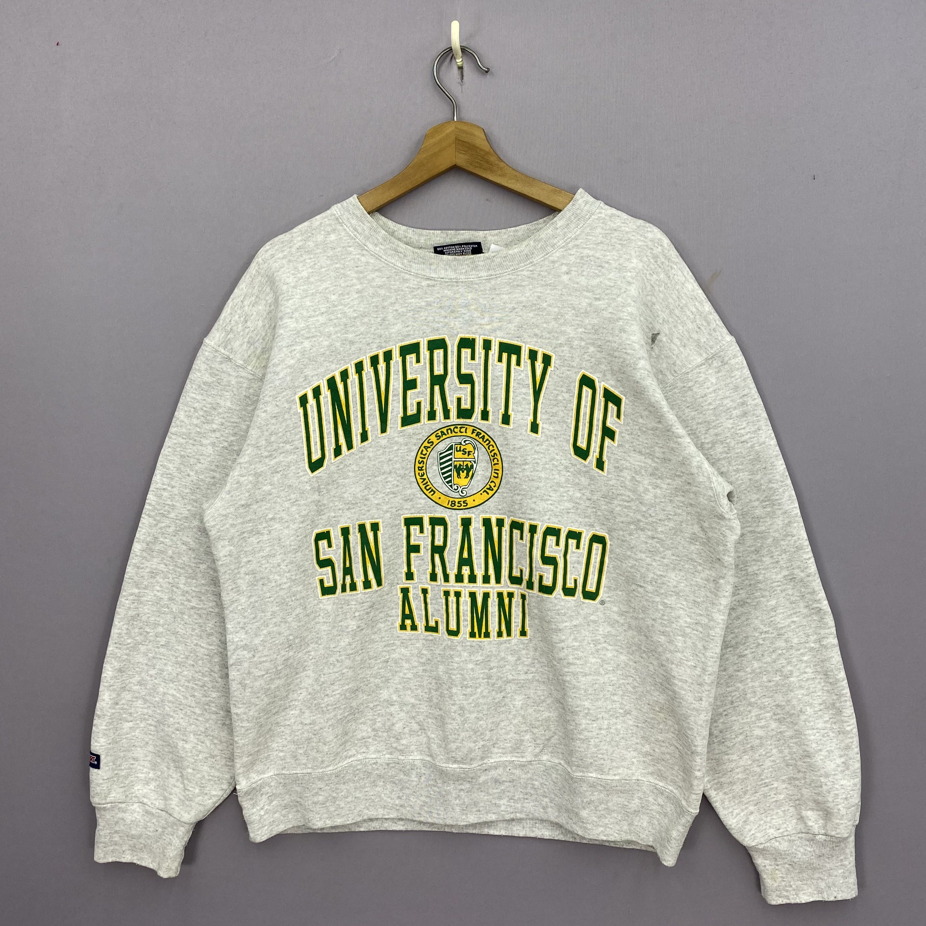 Jansport Vintage USF Sweater 90s San Francisco Alumni Sweatshirt Size US M / EU 48-50 / 2 - 1 Thumbnail