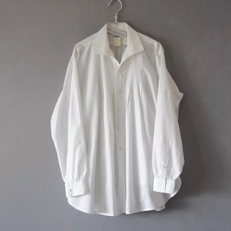 Yohji Yamamoto Yohji Yamamoto 98SS Bow Tie Organ Shirt 2506-Nextarrow Size US M / EU 48-50 / 2 - 1 Thumbnail