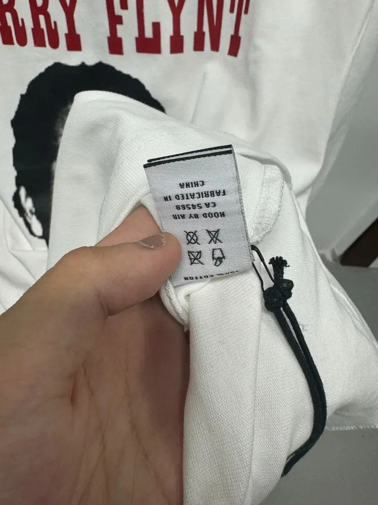 Hood By Air Hood by Air 17SS "LArry Flynt for President" Tee-2505 Size US L / EU 52-54 / 3 - 5 Thumbnail