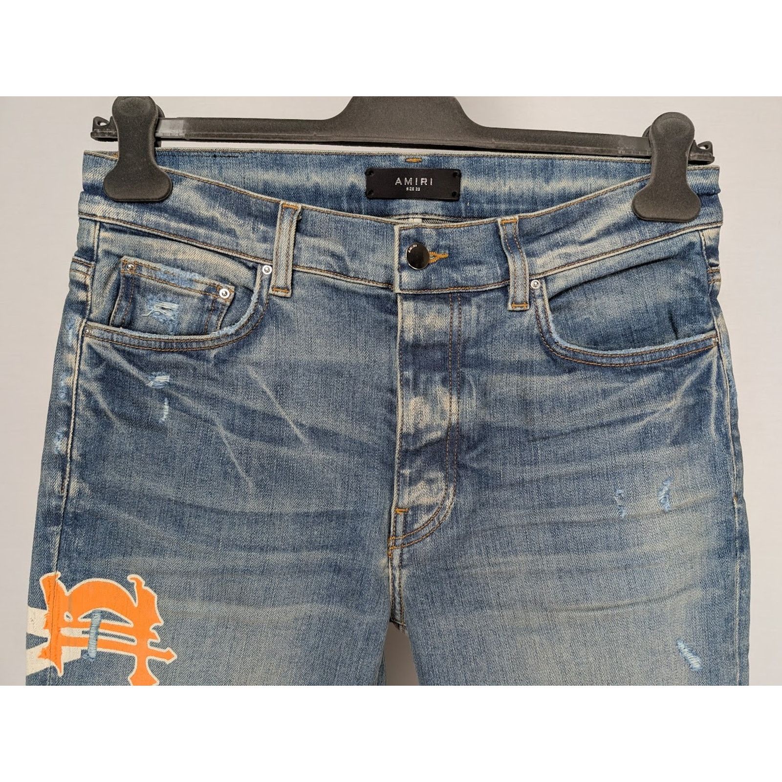 Amiri o1rshd1 TGCW Amiri Jeans in Orange Size US 36 / EU 52 - 11 Thumbnail