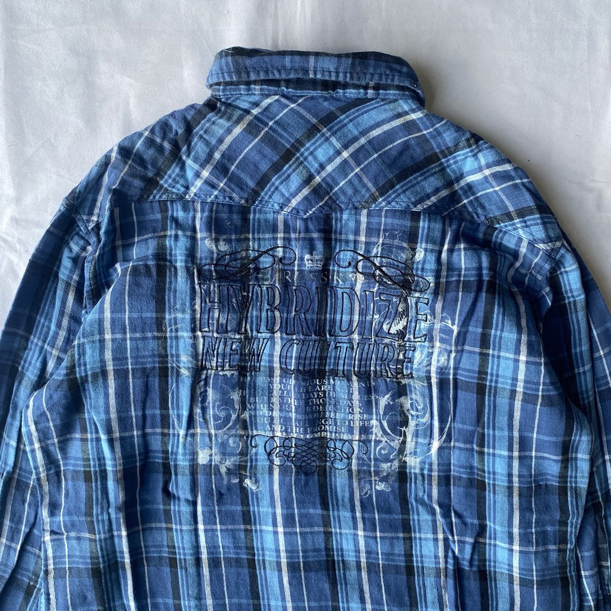 If Six Was Nine × Japanese Brand × Le Grande Bleu (L.G.B.) Japanese Style Russ-K Flannel and Plaid Button Up Shirt Size US XL / EU 56 / 4 - 10 Thumbnail