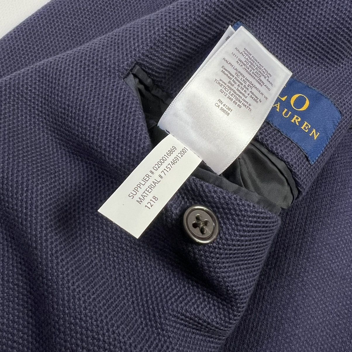 Polo Ralph Lauren × Ralph Lauren Ralph Lauren cotton knit blazer jacket sport coat Size 46R - 8 Thumbnail