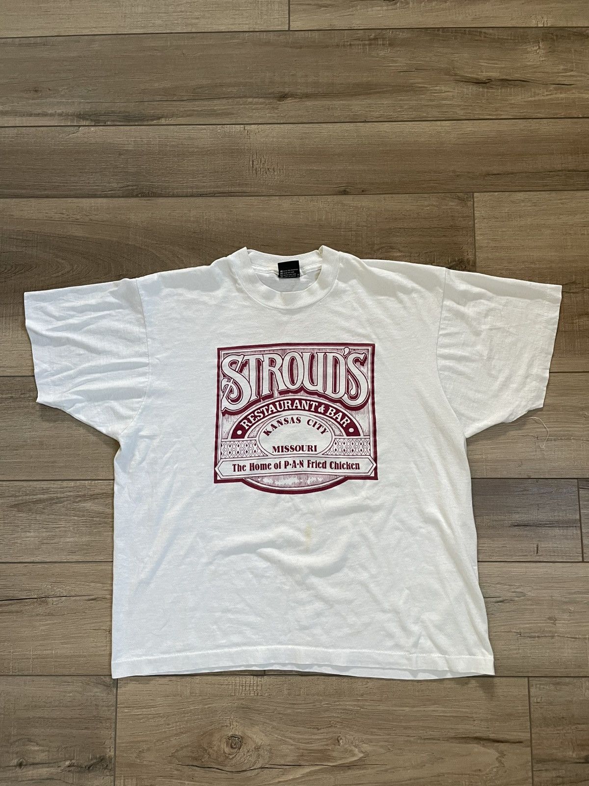 Unsound Rags Single Stitch Stroud’s Restaurant and Bar T-Shirt Size US XL / EU 56 / 4 - 3 Thumbnail
