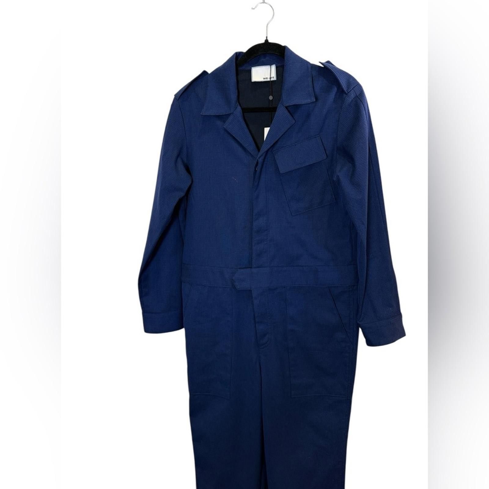 Other We-Ar4 Houndstooth One Piece Flight suit Style Jumpsuit Sz S Size 28" / US 6 / IT 42 - 2 Thumbnail
