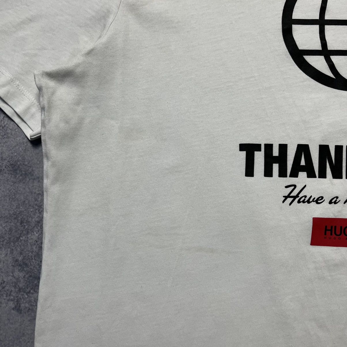 Designer × Hugo Boss Hugo Boss Big Logo Unisex Tee Luxury Designer Streetwear Size US M / EU 48-50 / 2 - 4 Thumbnail