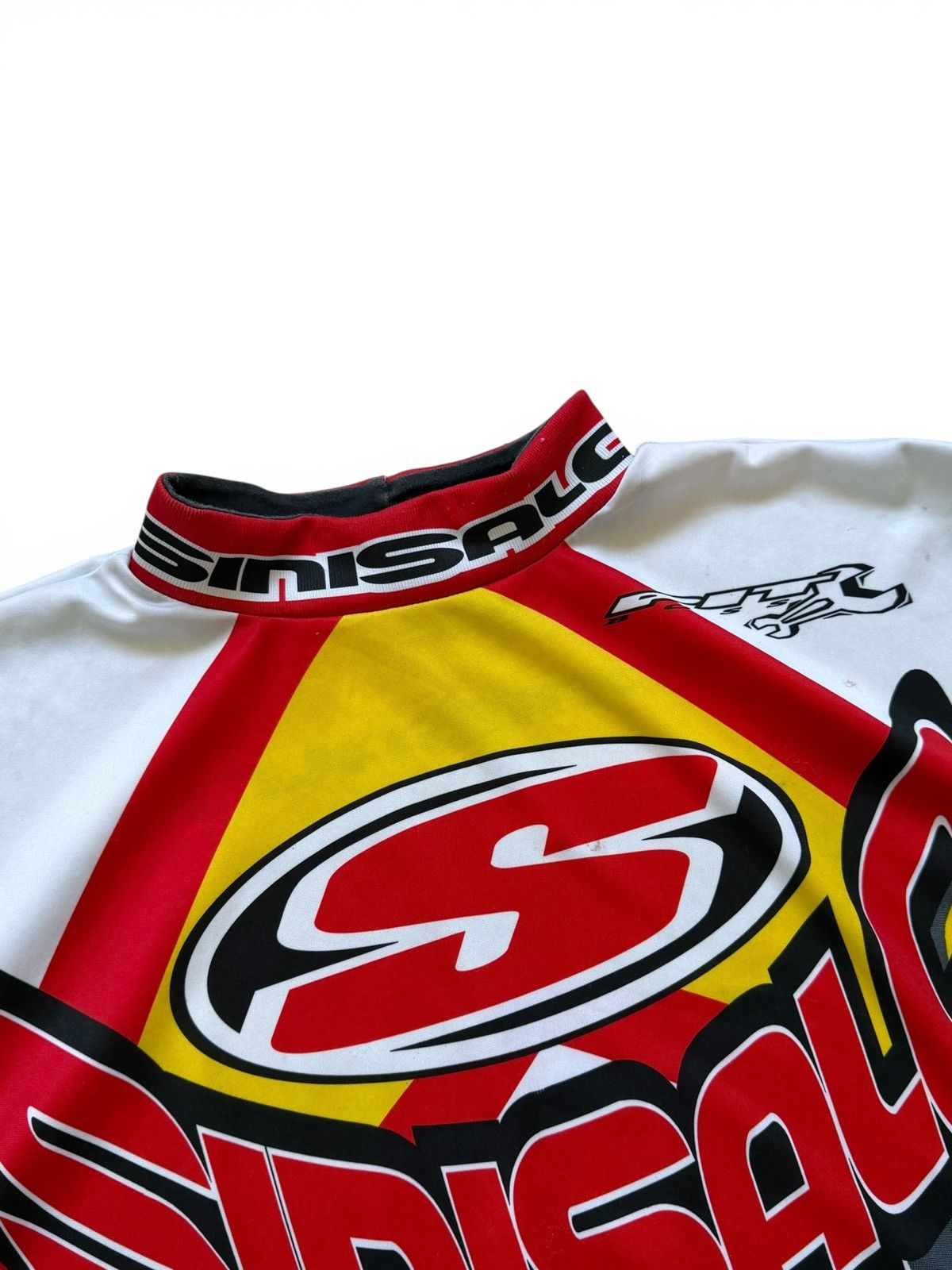 Sports Specialties Vintage 90s Sinisalo Worldwide Motocross Racing Jersey Size US L / EU 52-54 / 3 - 6 Thumbnail